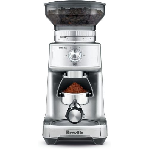 브레빌 Breville BCG600SIL Dose Control Pro Coffee Bean Grinder, Silver