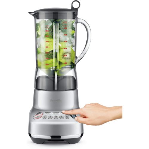 브레빌 Breville BBL620SIL The Fresh and Furious Countertop Blender, Silver