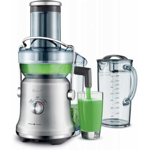 브레빌 Breville BJE530BSS Juice Fountain Cold Plus Centrifugal Juicer, Brushed Stainless Steel