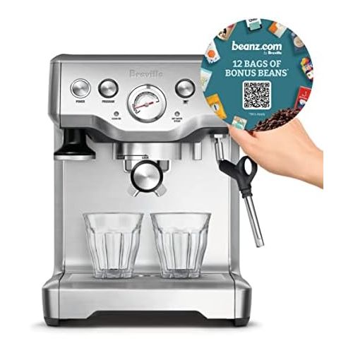 브레빌 Breville BES840XL Infuser Espresso Machine, Brushed Stainless Steel