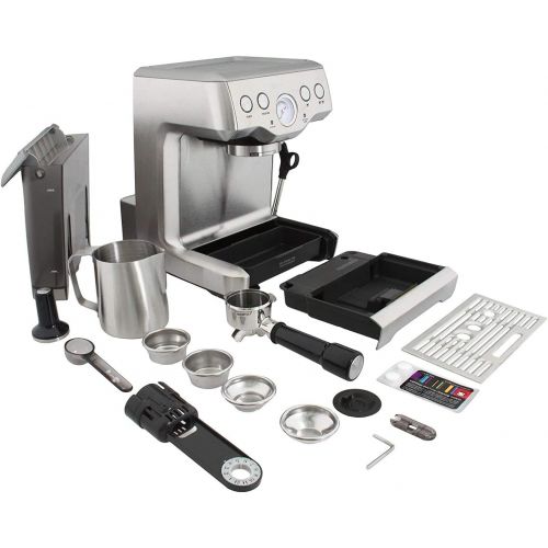 브레빌 Breville BES840XL Infuser Espresso Machine, Brushed Stainless Steel