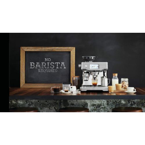 브레빌 Breville BES990BSS Oracle Touch Fully Automatic Espresso Machine, Brushed Stainless Steel