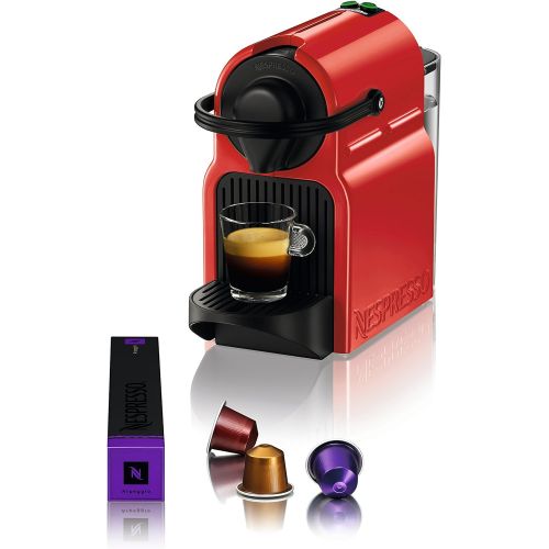 브레빌 Nespresso Inissia Original Espresso Machine by Breville, Red