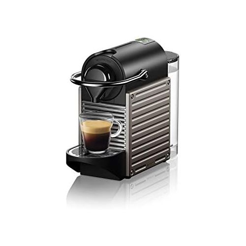 브레빌 Nespresso BEC430TTN Pixie Espresso Machine by Breville, Titan