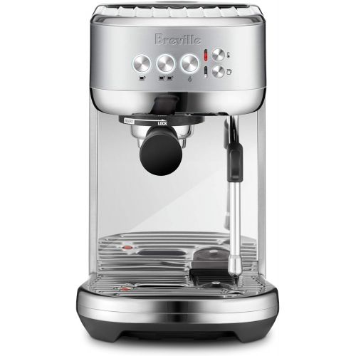 브레빌 Breville BES500BSS Bambino Plus Espresso Machine, Brushed Stainless Steel