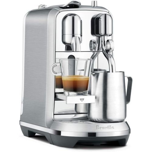 브레빌 Breville-Nespresso USA BNE800BSSUSC Nespresso Creatista Plus Coffee Espresso Machine, 1, Stainless Steel