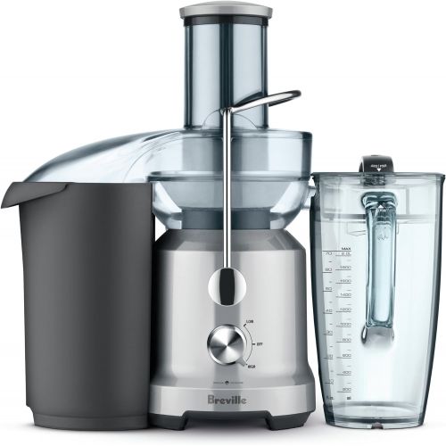 브레빌 Breville BJE430SIL Juice Fountain Cold Centrifugal Juicer, Silver