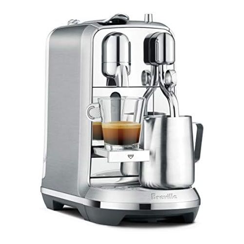 브레빌 Nespresso Creatista Plus Coffee and Espresso Machine by Breville, Stainless Steel