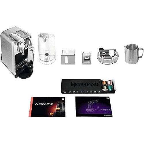 브레빌 Nespresso Creatista Plus Coffee and Espresso Machine by Breville, Stainless Steel