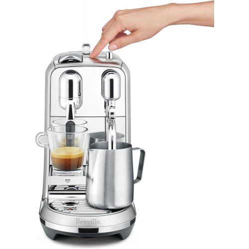 브레빌 Nespresso Creatista Plus Coffee and Espresso Machine by Breville, Stainless Steel