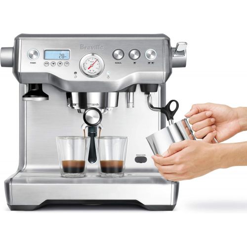 브레빌 Breville BES920XL Dual Boiler Espresso Machine, Brushed Stainless Steel