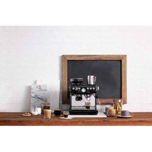 브레빌 Breville BES870BSXL Barista Express Espresso Machine, Black Sesame