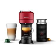 [아마존베스트]Nespresso Vertuo Next Coffee & Espresso Machine with Aeroccino NEW by Breville, Cherry, Compact, Single Serve Coffee & Espresso Maker, One Touch Brew