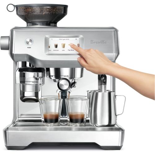 브레빌 [아마존베스트]Breville BES990BSS Oracle Touch Fully Automatic Espresso Machine, Brushed Stainless Steel