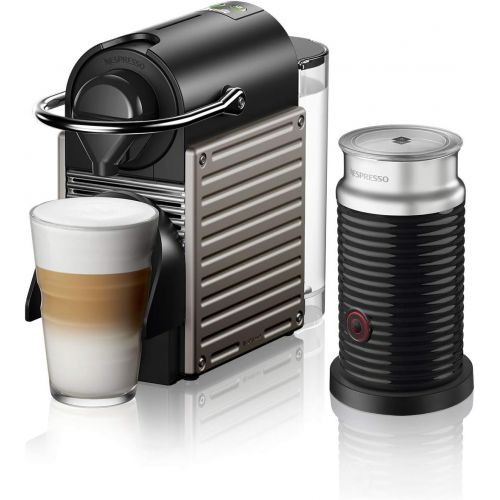 브레빌 [아마존베스트]Nespresso Pixie with Aeroccino by Breville- Titan