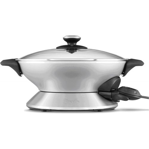 브레빌 [아마존베스트]Breville BEW600XL Hot Wok, Brushed Stainless Steel