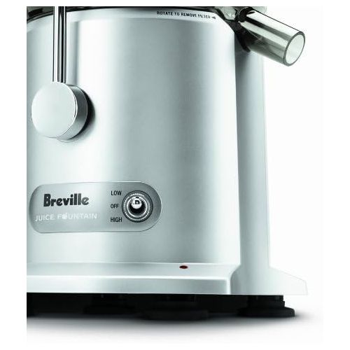 브레빌 [아마존베스트]Breville JE98XL Juice Fountain Plus Centrifugal Juicer, Brushed Stainless Steel