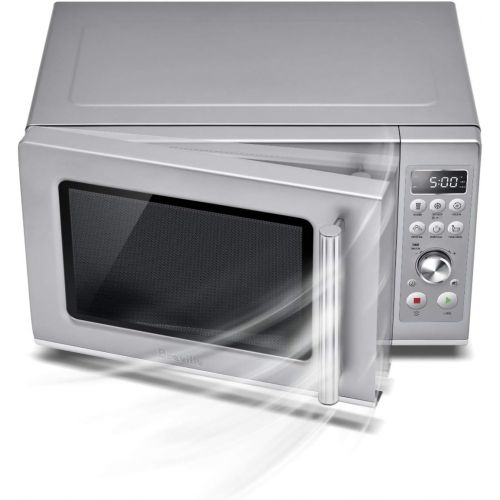 브레빌 [아마존베스트]Breville BMO650SIL Compact Wave Soft Close Countertop Microwave Oven, Silver