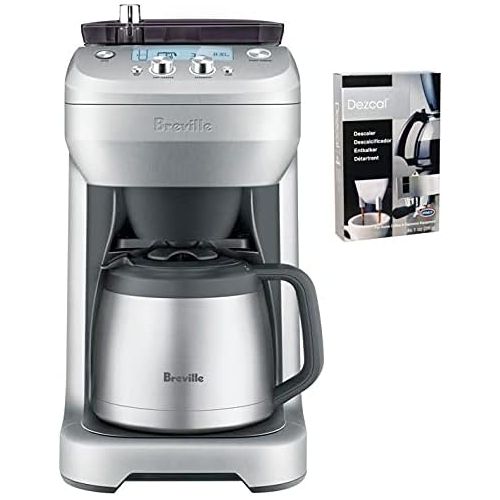 브레빌 Breville Grind Control Coffee Maker Bundle w/ Urnex Dezcal Descaler