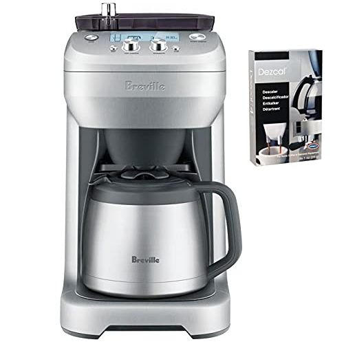 브레빌 Breville Grind Control Coffee Maker Bundle w/ Urnex Dezcal Descaler