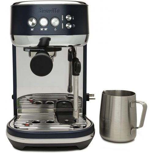 브레빌 Breville Bambino Plus Espresso Machine (Damson Blue)