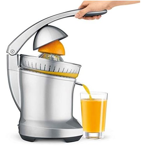 브레빌 Breville BCP600SIL Citrus Press Motorized Juicer, Silver