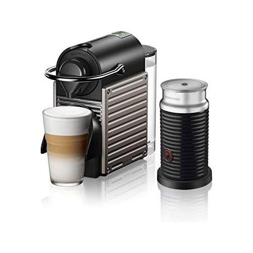 브레빌 [아마존베스트]Nespresso Pixie with Aeroccino by Breville- Titan