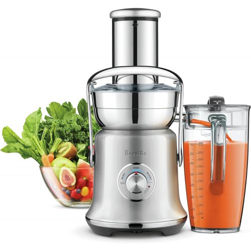 브레빌 Breville BJE830BSS Juice Founatin Cold XL 원심 과즙기, 브러시 처리된 스테인리스 스틸