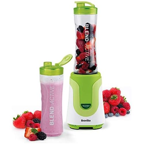 브레빌 [아마존베스트]Breville VBL062 Blend-Active Personal Blender, 300 W - White/Green