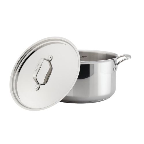 브레빌 Breville Thermal Pro Clad Stainless Steel 8-Quart Covered Stockpot