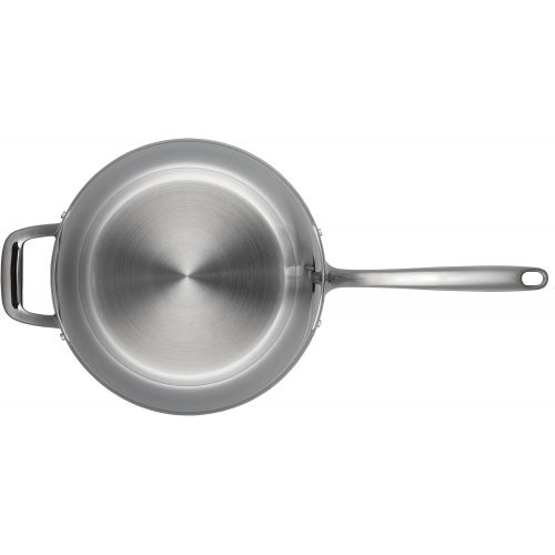 브레빌 Breville Thermal Pro Clad 3-12 quart Covered Saute, Medium, Stainless Steel