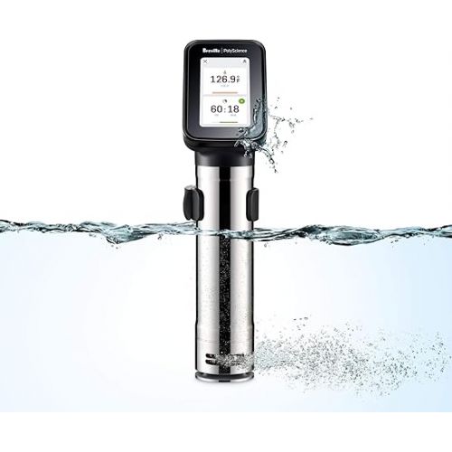  Breville Polyscience HydroPro Sous Vide Immersion Circulator, 1450 Watt, Stainless, CSV700PSS1BUC1