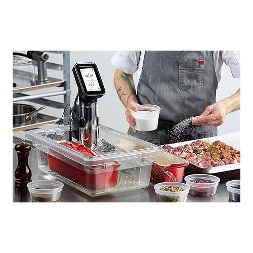  Breville Polyscience HydroPro Plus Sous Vide Immersion Circulator, 1450 Watt, Bluetooth, Stainless, CSV750PSS1BUC1