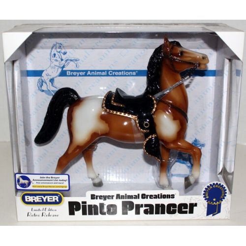  Breyer BREYER PINTO PRANCER LIMITED EDITION RETRO RELEASE PONY HORSE MINT IN BOX.