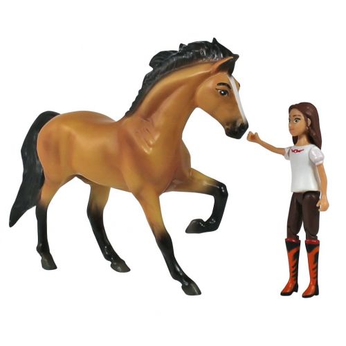  Breyer Spirit Riding Free - Spirit and Lucky Small Horse and Doll Toy Set