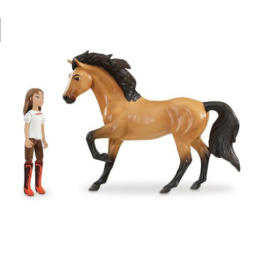  Breyer Spirit Riding Free - Spirit and Lucky Small Horse and Doll Toy Set