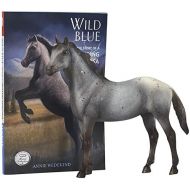 Breyer Classics Wild Blue: Book and Horse Toy Set (1:12 Scale)