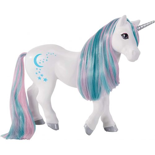  Breyer Color Changing Bath Toy, Luna The Unicorn, Purple / Pink / White with Surprise Blue Color, 8.5 x 7