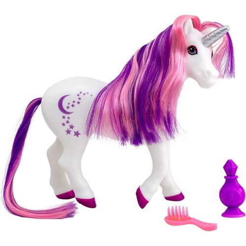  Breyer Color Changing Bath Toy, Luna The Unicorn, Purple / Pink / White with Surprise Blue Color, 8.5 x 7