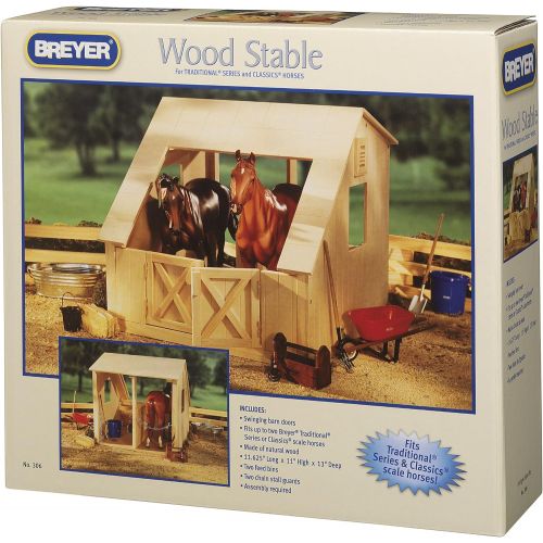  Breyer Traditional Wood Horse Stable Toy Model (1: 9 Scale)