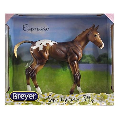  Breyer Traditional Espresso - Springtime Filly Horse Toy Model (1: 6 Scale)