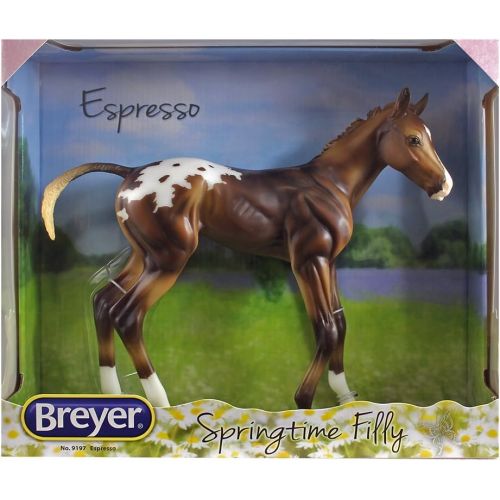  Breyer Traditional Espresso - Springtime Filly Horse Toy Model (1: 6 Scale)