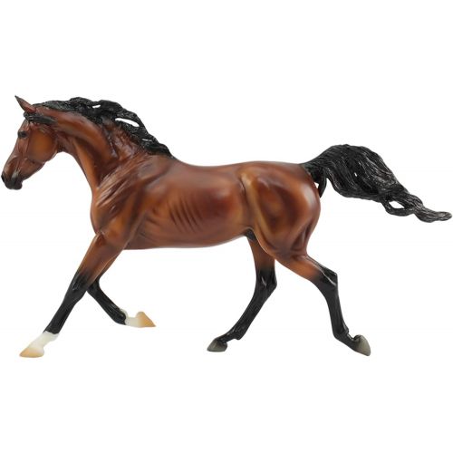  Breyer 9300 Traditional Exclusive Justify with Garland Horse Toy Model - 2018 Triple Crown Winner (1: 9 Scale), Multicolor