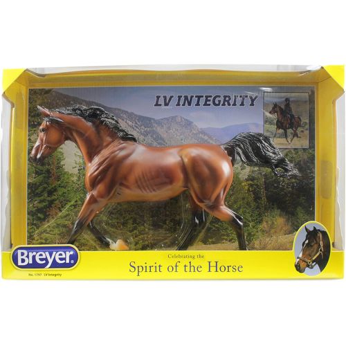  Breyer 9300 Traditional Exclusive Justify with Garland Horse Toy Model - 2018 Triple Crown Winner (1: 9 Scale), Multicolor
