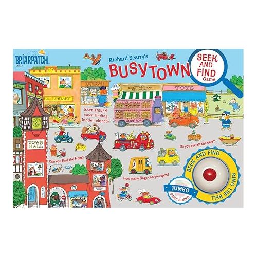  Briarpatch, Richard Scarry's Busytown Seek and Find Adventure Game: Engaging Learning Experience for Ages 3 and Up