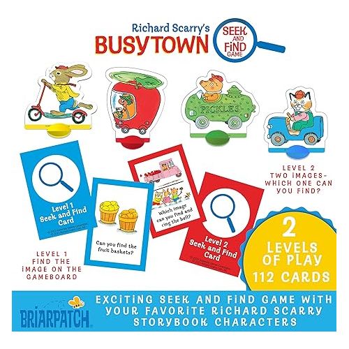  Briarpatch, Richard Scarry's Busytown Seek and Find Adventure Game: Engaging Learning Experience for Ages 3 and Up