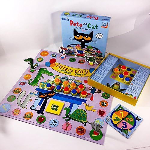  [아마존베스트]Briarpatch Pete the Cat the Missing Cupcakes Fun Memory Board Game for Kids and Toddlers, Family Activities for Ages 3 and Up