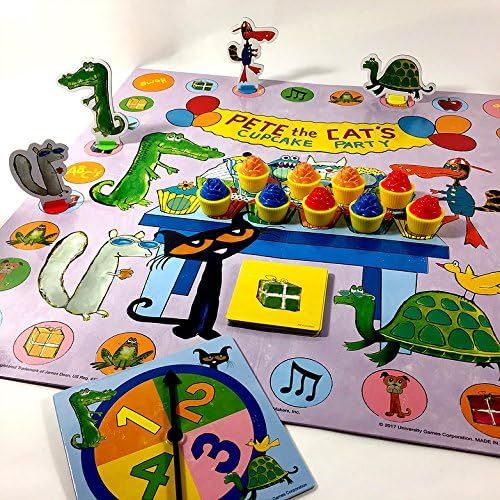  [아마존베스트]Briarpatch Pete the Cat the Missing Cupcakes Fun Memory Board Game for Kids and Toddlers, Family Activities for Ages 3 and Up