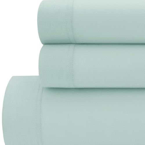  Briarwood Home Jersey Sheet Set  100% Modal Sheets, Super Soft Cotton Bed Sheet, Highly Durable & Comfortable Modal Jersey Sheet Set| Deep Pocket, For All Seasons Sheets (Queen, B