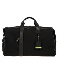 Bric's Brics Mens Moleskine 20 Inch Business Overnight/Weekender Duffle Bag Duffel, Black, One Size